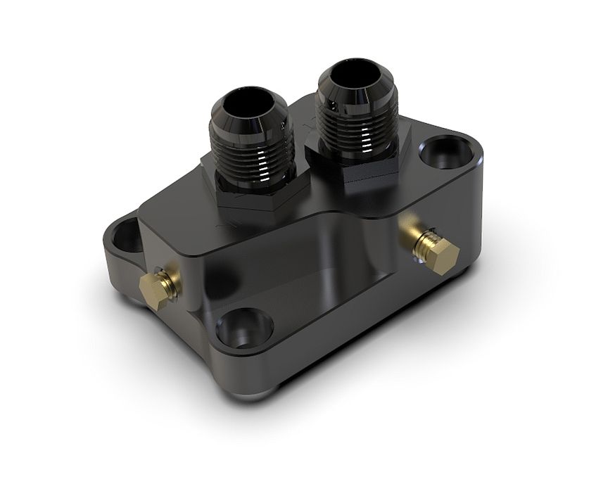 Nissan Skyline RB Ölfilter Block Adapter Kit - RB25 RB26