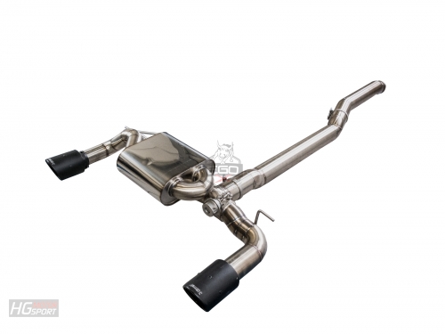 EGO-X Agasanlage 89 mm ab Kat BMW F20 / F21 135i 140i inkl. EWG